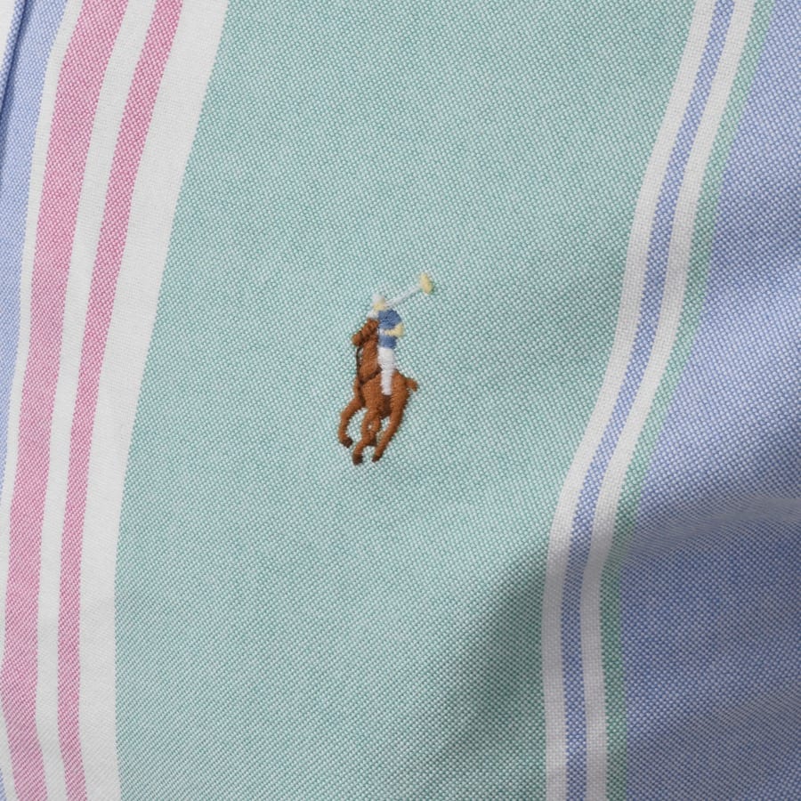 Alternative Image for ProductRalph Lauren Slim Fit Oxford Shirt Pink3
